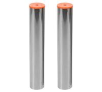 BESTYASH 2 Piezas Pinchos para Barbacoa de Acero Inoxidable Recolector Seguro que Previene Lesiones y Uso Fiable para Reuniones Familiares y Asados
