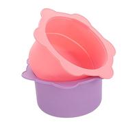 BESTYASH 2 Piezas Silicona para Máscaras Faciales Plegables Antideslizantes para Diy y Salones de Resistente y Portátil