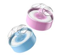 BESTYASH 2 Piezas Tauro Polvo De Polvo Soplo De Polvo Compacto Soplo De Polvo Facial Recipiente De Polvo Soplo De Polvos Sueltos Aplicador De Talco Para Bebés Pd