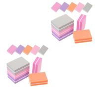 BESTYASH 2 Series Lima De Uñas Bloquear Clavo Lijado Cutícula Buffer Bloque De Tampón De Uñas Limas De Manicura Bloques De Búfer De Uñas Pulidor De Uñas Esponja 100 Piezas*2