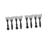 BESTYASH 2 Series Peine Limpiador Cabello para Cepillo Limpiador De Pelo De Mascotas Peine Removedor De Pelo Cepillo De Limpieza De El Plastico Black 4 Piezas
