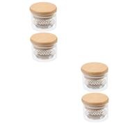 BESTYASH 2 Series Taza De Lavado De Pluma Cuenco Para Uñas Recipiente Para Remojo De Uñas Clavo Vaso Reemplazable De Vidrio Plato De Uñas De Vidrio Reemplazable 2 Piezas*2