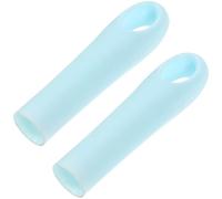 BESTYASH 2 tapas de escoba de repuesto para mangos de plástico duraderos para mejores juegos de limpieza del hogar para tallos