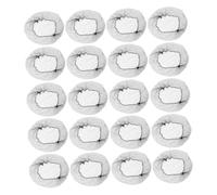 BESTYASH 20 Piezas redecilla invisible redecillas para moños de baile Mujeres Neta para el cabello Accesorios para el cabello para mujeres cubierta de moño de pelo red de cabello paño Negro