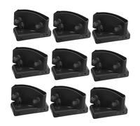 BESTYASH 20 piezas Soportes Plásticos para Listones de Cama Tapas para Marco de Cama Accesorios Duraderos para Fijar y Asegurar Listones Centrales de Madera