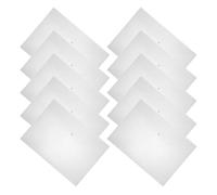 BESTYASH 20 Sobres Organizadores de Archivos Transparentes A3 Cierre a Presión, Bolsas de Plástico Pp 0.18 Mm, para Recibos, Facturas y Documentos de Oficina, Tamaño 45x32 Cm