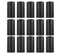 BESTYASH 200 piezas Tapas Termoencogibles para Botellas de Vino Negras Cubiertas Desechables para Sellado Rápido con Soplador de Calor Tapas Plásticas Multifuncionales para Amantes del