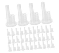 BESTYASH 200 Piezas Tapón Interior De Aluminio Para Aceite Esencial Tapón Para Botella De Aceite De Sellado Para Botellas Esencial