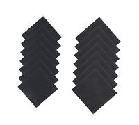 BESTYASH 20piezas Almohadillas Antideslizantes Para Talones Pegatinas De Silencio y Protección Para Zapatos Diseño De Goma Resistente Al Desgaste