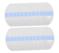 BESTYASH 20piezas Pegatinas Impermeables para Oídos Protectores Auditivos de Pu y Silicona para Bebés Uso Baño y Natación