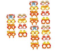 BESTYASH 24pares Gafas De Divertidas Para Fotos De Año Accesorios De Fiesta Coloridos Para Celebración y Decoración De Fin De Año