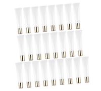 BESTYASH 25 Tubos Vacíos De Lápiz Labial Dispensador Transparente De Brillo Labial Contenedor para Cuidado De La Piel Tinte Labial para Mujeres Contenedor De Cosméticos Bálsamo