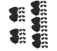 BESTYASH 25pares Heart-shaped Heel Tips for High Heels Replacement Thick and Thin Shoe Repair Caps for Optimal Comfort and Stability