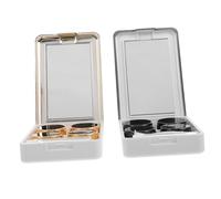 BESTYASH 2juegos Estuche para Lentes De Contacto Cajas Decorativas Elegantes para Lentes De Contacto Soporte para De para Artículos Hogar