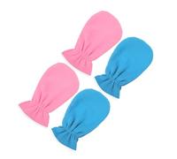 BESTYASH 2pares Guantes de Parafina Hidratantes Cuidado Manos Guantes para Loción Cómodos para Baños de Parafina para Mujer
