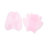 BESTYASH 2pares Guantes y Calcetines Hidratantes De Gel Spa Elásticos y Antideslizantes Para Manos y Pies Secos