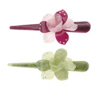 BESTYASH 2piezas Accesorios De Cabello De Cuerno Horquillas Crisantemo Pasadores Decorativos Para Eventos Especiales Material De Calidad Accesorios Para Cabello