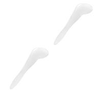BESTYASH 2piezas Bolígrafo De Masaje Acupuntura Multifuncional Para Estimulación De Puntos De Acupuntura Herramienta De Relajación y De Rasguño Color Blanco Para Cuidado y Spa