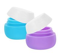 BESTYASH 2piezas Envases Tapa Para Cosméticos Tarros De Crema Vacíos Para Tarro De