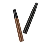 BESTYASH 2piezas Lápices De Cejas Oscuro Microblading Punta De Horquilla Para y Principiantes