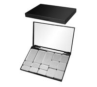 BESTYASH 2piezas Paleta De Sombras De Ojos Magnéticas Vacía Bandeja Para Maquillaje Para Diy Manualidades De Cosméticos Rellenables Con Recipientes De Polvos De Maquillaje