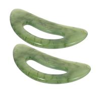 BESTYASH 2piezas Tablero de Gua Sha de Resina Cuerpo Herramienta de Masaje Manual Cuidado Piel para Masajear el Cuello y Espalda Casa