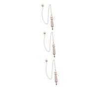 BESTYASH 3 Piezas de Metal con Cadena Decorativa para Adivinación y Decoración Elegante para Sanación