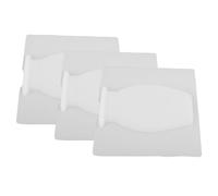BESTYASH 3 Piezas Florero de Silicona Adhesivo para Pared Maceta Colgante Transparente Reutilizable y Extraíble Soporte para Plantas Hidropónicas Cocina Oficina y Decoración Hogar