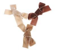BESTYASH 3 Piezas horquilla de lazo quebrar arcos del pelo del bebé Accesorios para el cabello de las chicas Accesorios para el cabello para niñas lazos para el cabello para tela