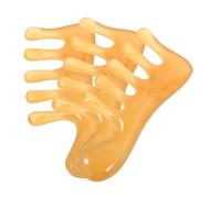 BESTYASH 3 Piezas Peine Rascador Peine Para Masajear Masajeador Peine De Acupuntura De Bolsillo Peine Ancho Peine De Masajes Peine De Cabello De Viaje Peine De Anchos Resina
