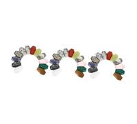 BESTYASH 3 Series Cristal Forma De Ataúd Material Natural Para Y Manualidades Diy Decoraciones Creativas Para Escritorios 12 Piezas X 3