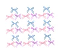 BESTYASH 30 Piezas Horquilla De Lazo Mini Pasadores Pinzas Para El Cabello Pequeñas Clip De Lazo Pequeño Arco Diminuto Pinza Para El Pelo Clips De Cabello Lindos Chicas Bows Tela