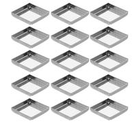 BESTYASH 30 Piezas Paleta de Sombras de Ojos Cuadrada de Paletas de Maquillaje de Metal Vacías Magnéticas para DIY Organizador de Artista para Rubor y Polvos