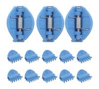 BESTYASH 30piezas Pinzas para Pelo de Salón Clips de Ala para Seccionar y Levantar Raíces para Peluquería Teñido y Suministros de Salón de Belleza