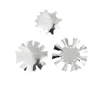 BESTYASH 3piezas Herramienta De Cortar Uñas Metalicas De Cortador De Manicura Plantillas De Uñas Módulo De Placa