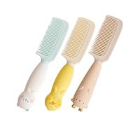 BESTYASH 3piezas Peines De Dientes Anchos Para Desenredar Cabello Peine Deslizante Para Mujeres Diseño De Animales