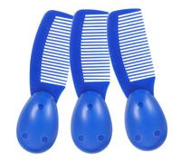 BESTYASH 3piezas Peines De Prisión Pequeños Portátiles Peines De Desenredantes De Seguridad Herramientas Para Peinar El Cabello Accesorios Para Prisión Paquete De