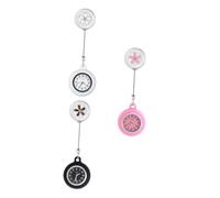BESTYASH 3piezas Reloj De Reloj De Bolsillo Impresión Digital para Profesionales