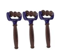 BESTYASH 3piezas Rodillos De Masaje Muscular Rodillo De Madera Para Masajeador De Mano