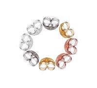 BESTYASH 4 Pares Tapón De Espárrago Ganchos Para Pendientes Recomendaciones Pequeños Pendientes De Aro De Plata Tachuelas Para Los Reemplazos De Pendientes Manos 925 Plata