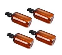 BESTYASH 4 Piezas Botellas Vacías Resistentes Al Desgaste y Antideslizantes Hogar Botellas Prácticas y Herméticas Para Vacío Botes Rellenables