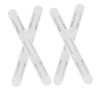 BESTYASH 4 piezas Guías de Cajón Adhesivas para Almacenamiento de Deslizadores para Gabinetes y Cestas de Almacenamiento para Cocinas Dormitorios