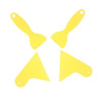 BESTYASH 4 piezas Raspadores Plásticos para Vinilo de Coche Herramienta Multifuncional para Calcomanías y Películas Automotrices Diseño Seguro y Portátil Incluye Pequeños y Grandes