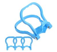 BESTYASH 4 Piezas Sujeta Botellas de Agua con Asa Ergonómica ABS Azul para | Portador de Garrafas, Diseño Cómodo y Resistente, Uso en Estaciones de Agua, Fácil de Transportar