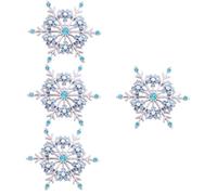 BESTYASH 4Pcs alfiler de diamantes de imitación christmas christmas presents xmas party ocasiones hat pasadores alfiler estético alfiler de cristal pasador para mochilas aleación