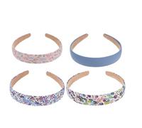 BESTYASH 4piezas Diadema Retro de Moda Diademas Deportivas para Yoga Lavado de Cara y Maquillaje Accesorios de Pelo para Mujeres y Niñas