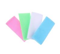 BESTYASH 4piezas Toallas Exfoliantes Espalda Ducha Paños Para Exfoliar Toalla Exfoliante Corporal Suave De Nailon Compartible Familiares y Amigos