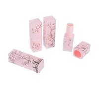BESTYASH 4piezas Tubo De Lápiz Labial Fresco Contenedor De Cosméticos Para Uso Diario Envase De Lápiz Labial Diy Recipiente Para Labiales Delicado Para Regalos