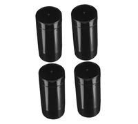 BESTYASH 4piezas Tubos de Bálsamo Giratorios Vacíos Envases Rellenables Base Inferior para Artículos de Tocador para Viajes