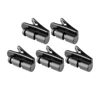 BESTYASH 5 Clips Grandes para Cables de Auriculares y Usb, Abrazaderas de Fijación para Micrófono Material Abc y Pc, Color Moda, Accesorio Práctico para Ocultar Cables en Oficina y Hogar